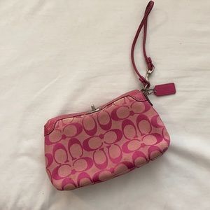 Coach wristlet